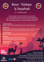 Mısır - Türkiye İş Forumu ve B2B Organizasyonu